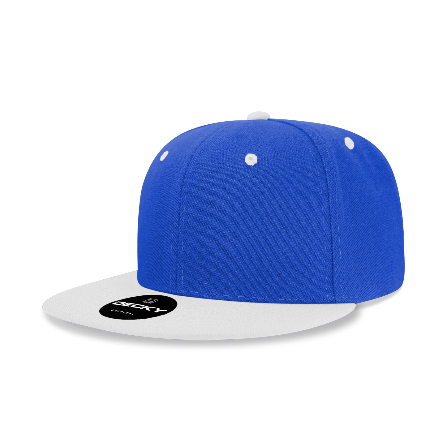 Decky 6020 Snapback Cap - 100% Acrylic, Structured
