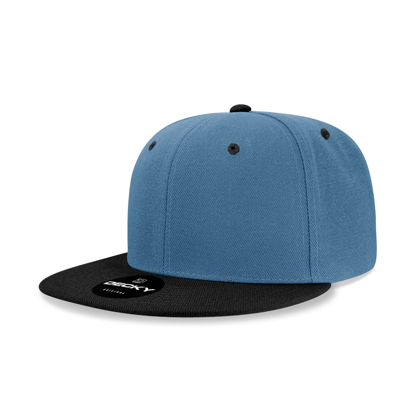 Decky 6020 Snapback Cap - 100% Acrylic, Structured