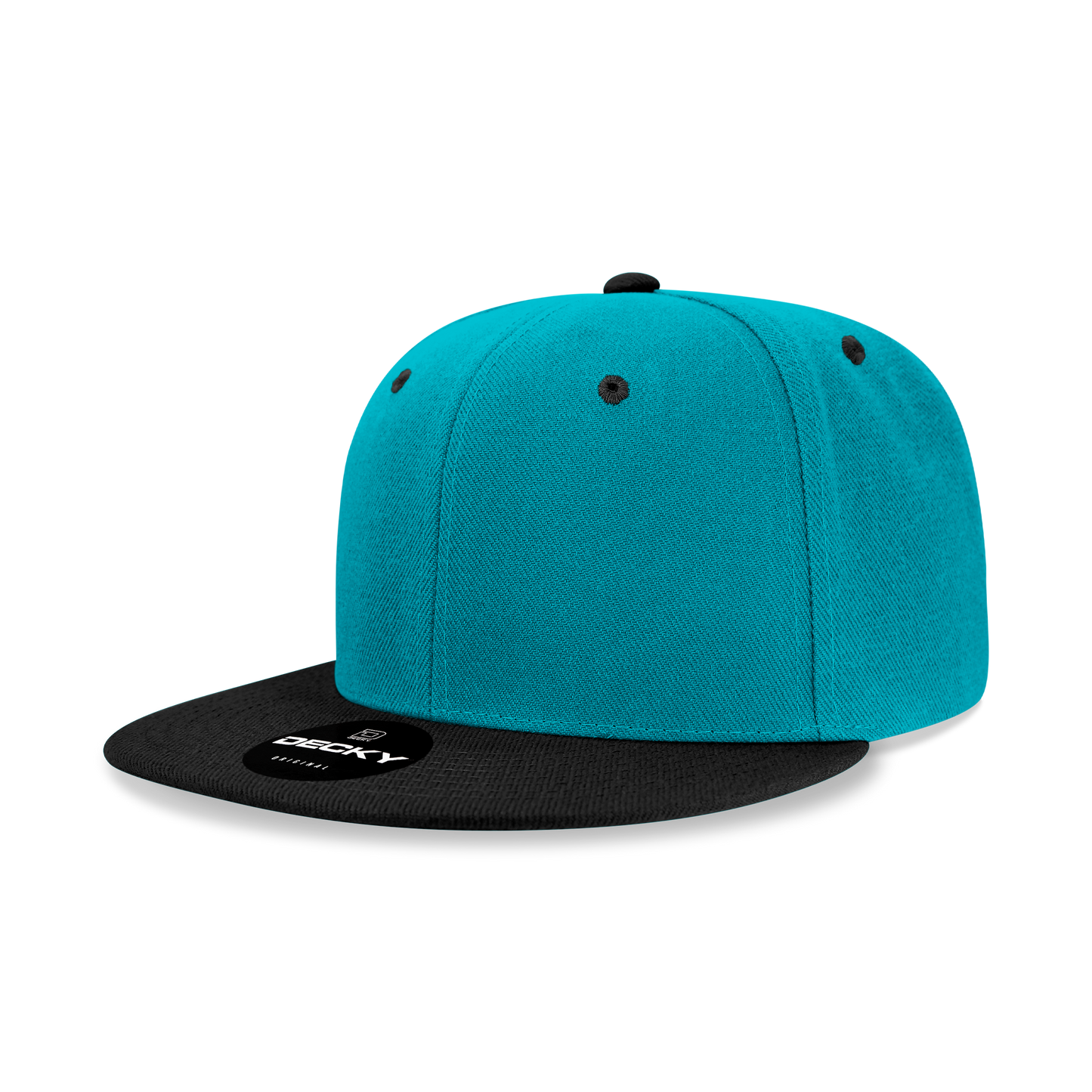 Decky 6020 Snapback Cap - 100% Acrylic, Structured