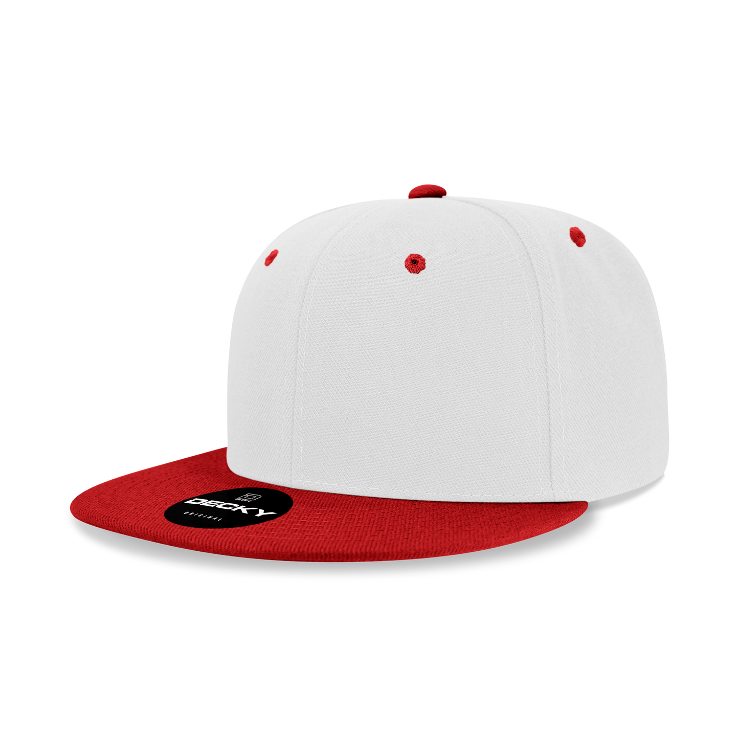 Decky 6020 Snapback Cap - 100% Acrylic, Structured