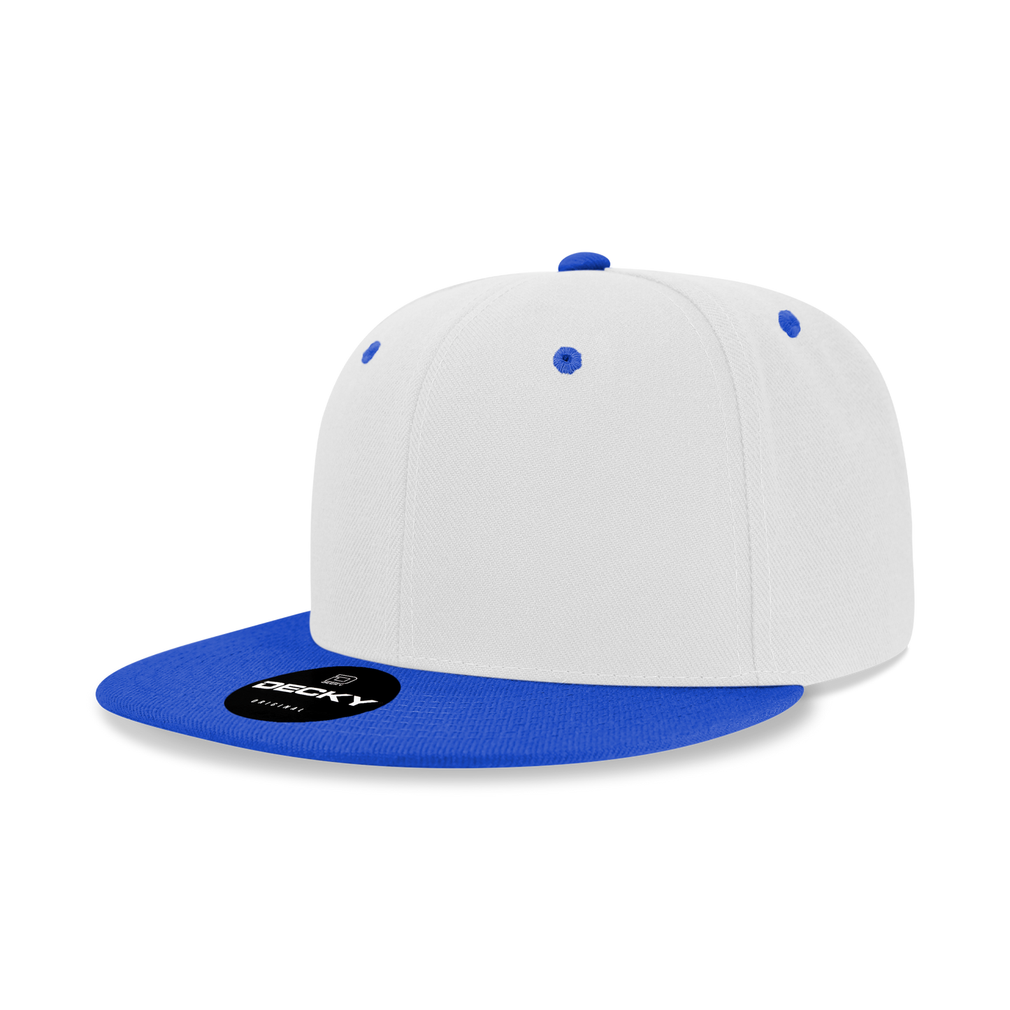 Decky 6020 Snapback Cap - 100% Acrylic, Structured