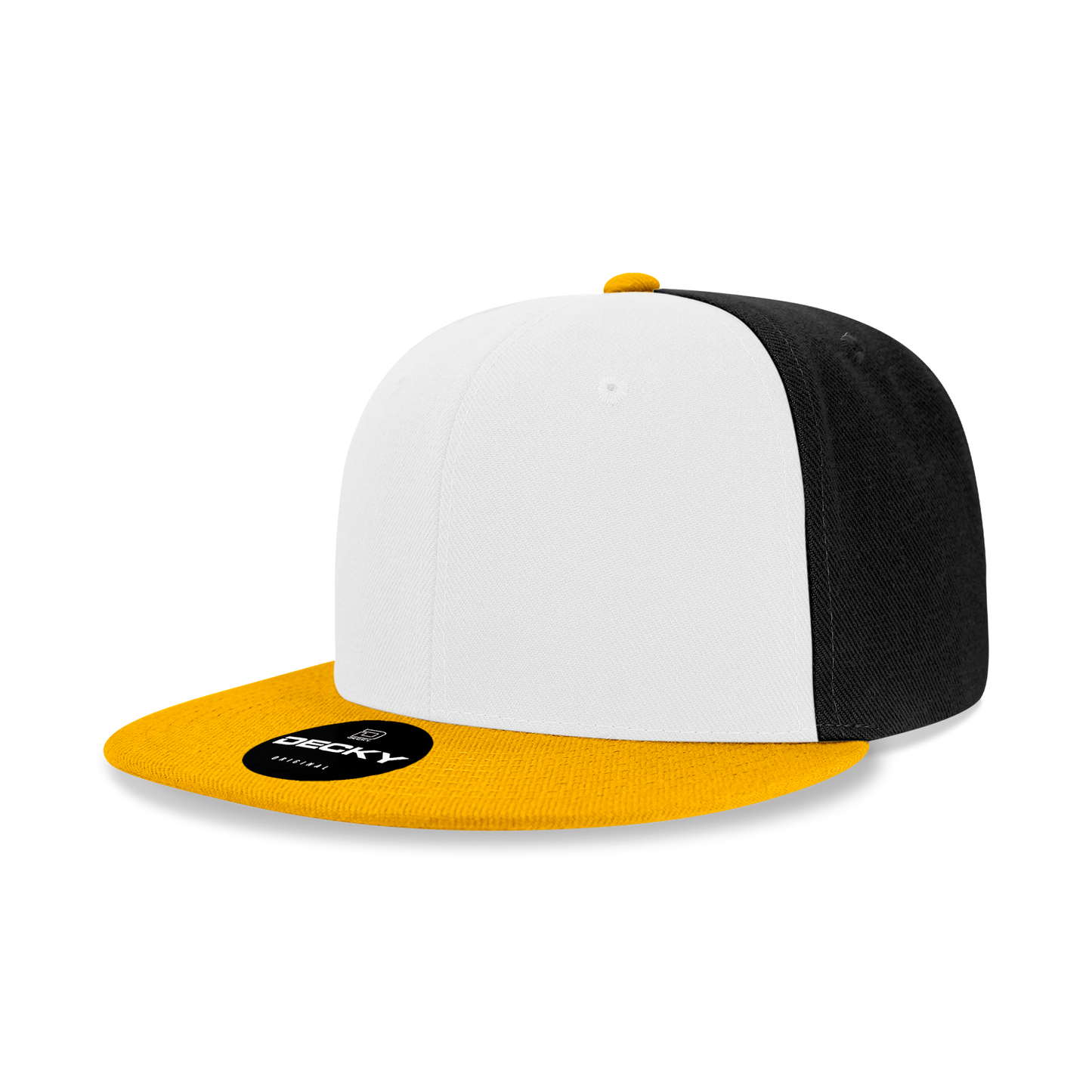 Decky 6020 Snapback Cap - 100% Acrylic, Structured