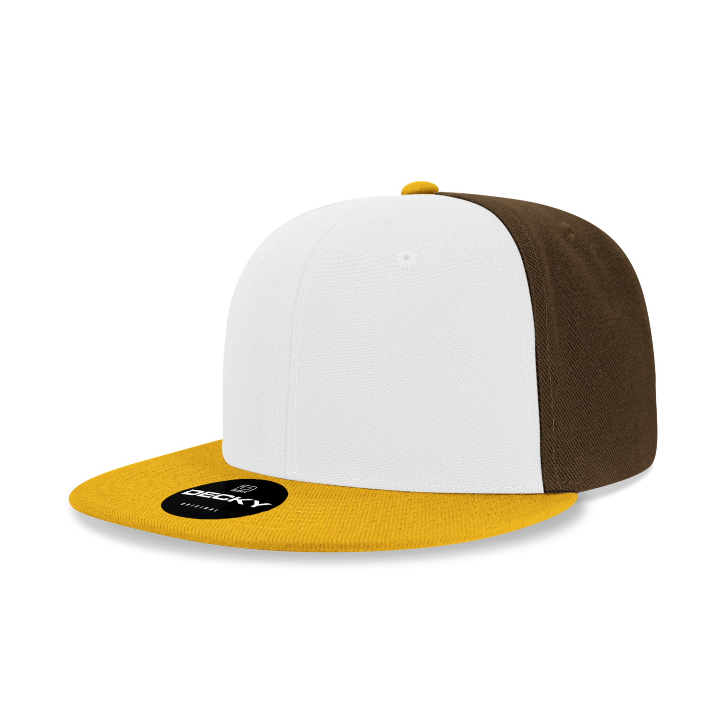 Decky 6020 Snapback Cap - 100% Acrylic, Structured