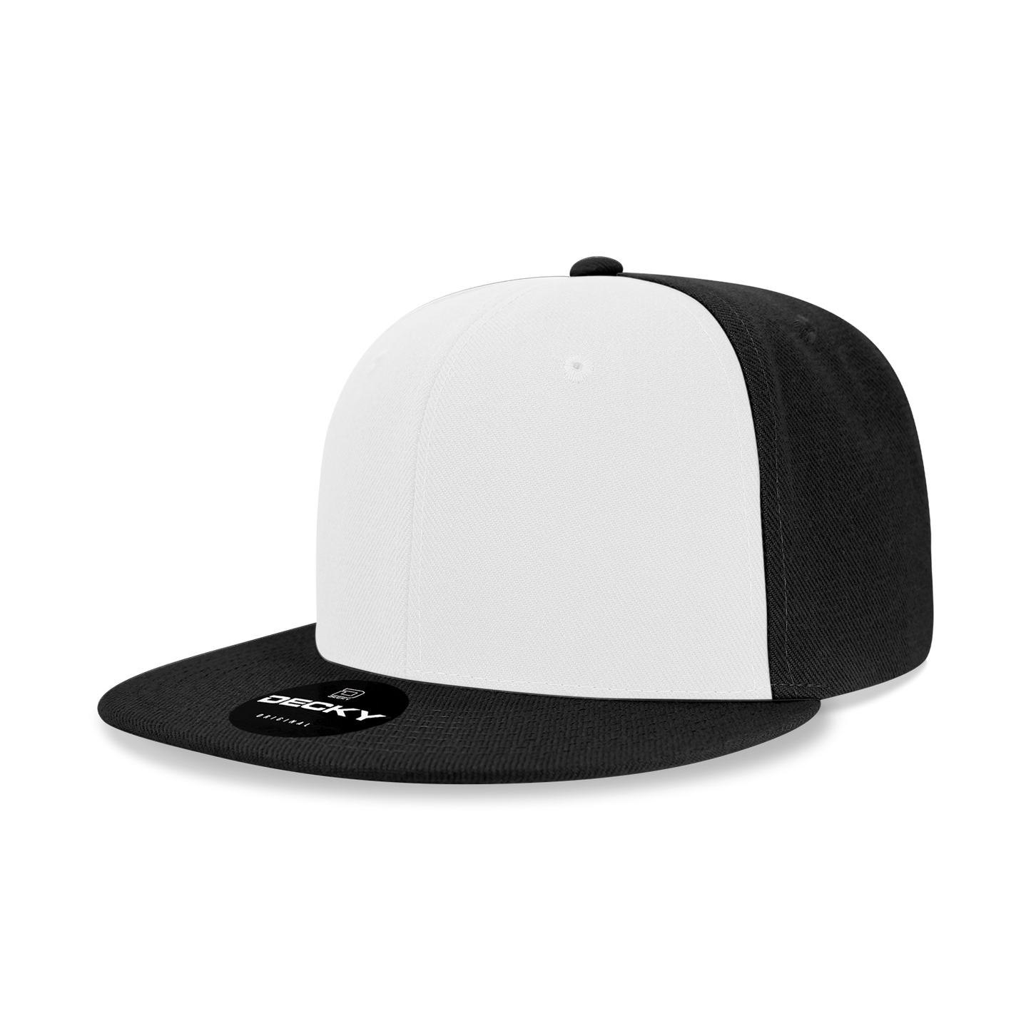 Decky 6020 Snapback Cap - 100% Acrylic, Structured