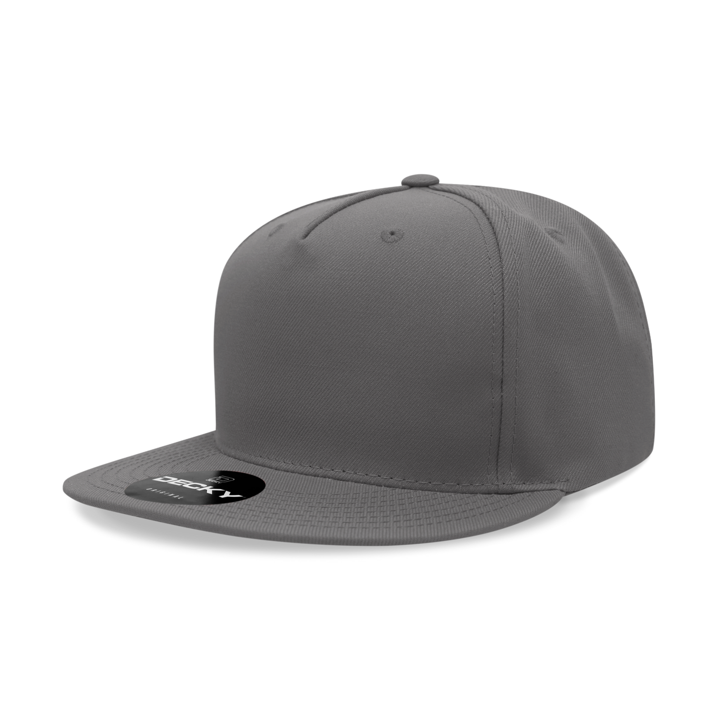Decky 5 Panel High Profile Structured Polyester Snapback