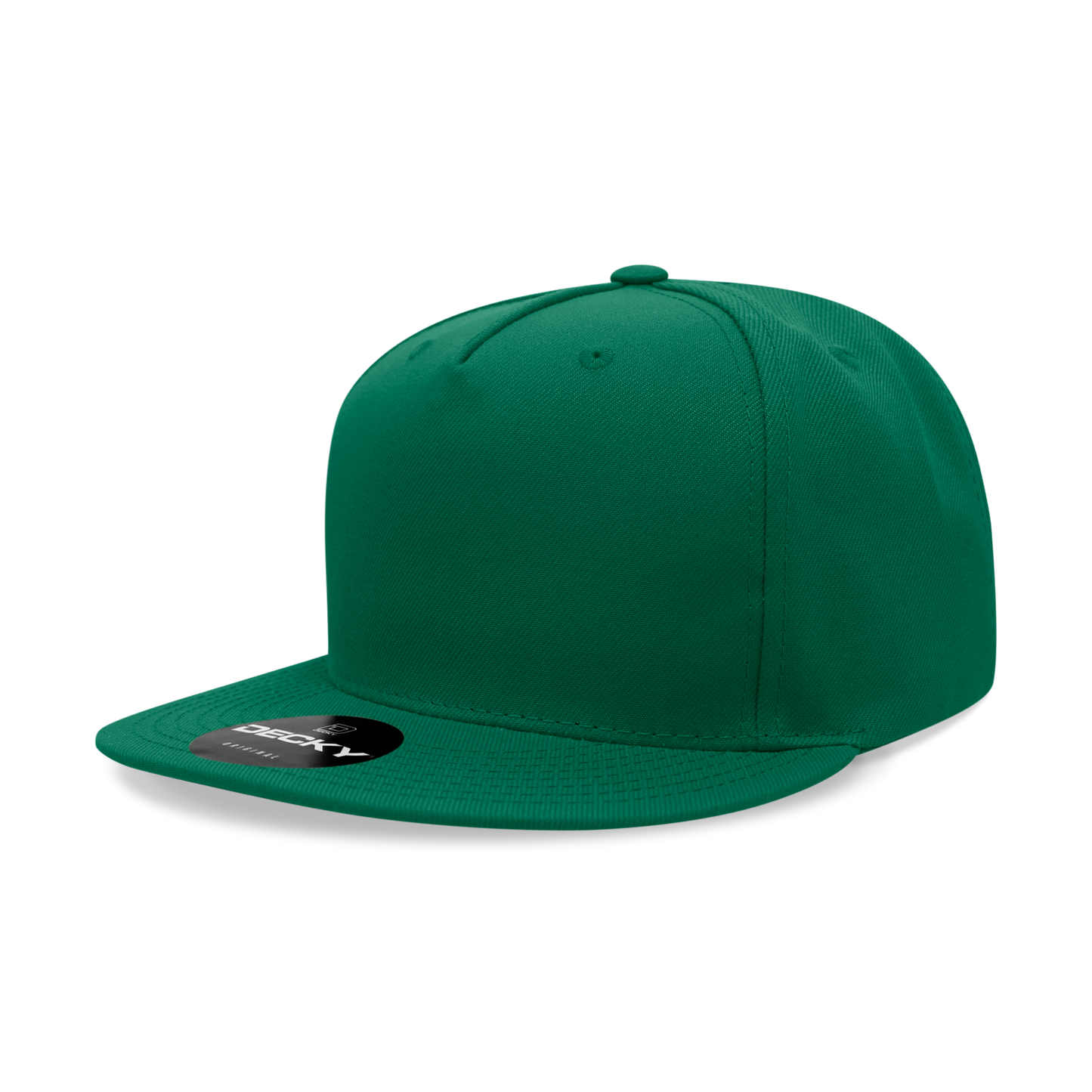 Decky 5 Panel High Profile Structured Polyester Snapback