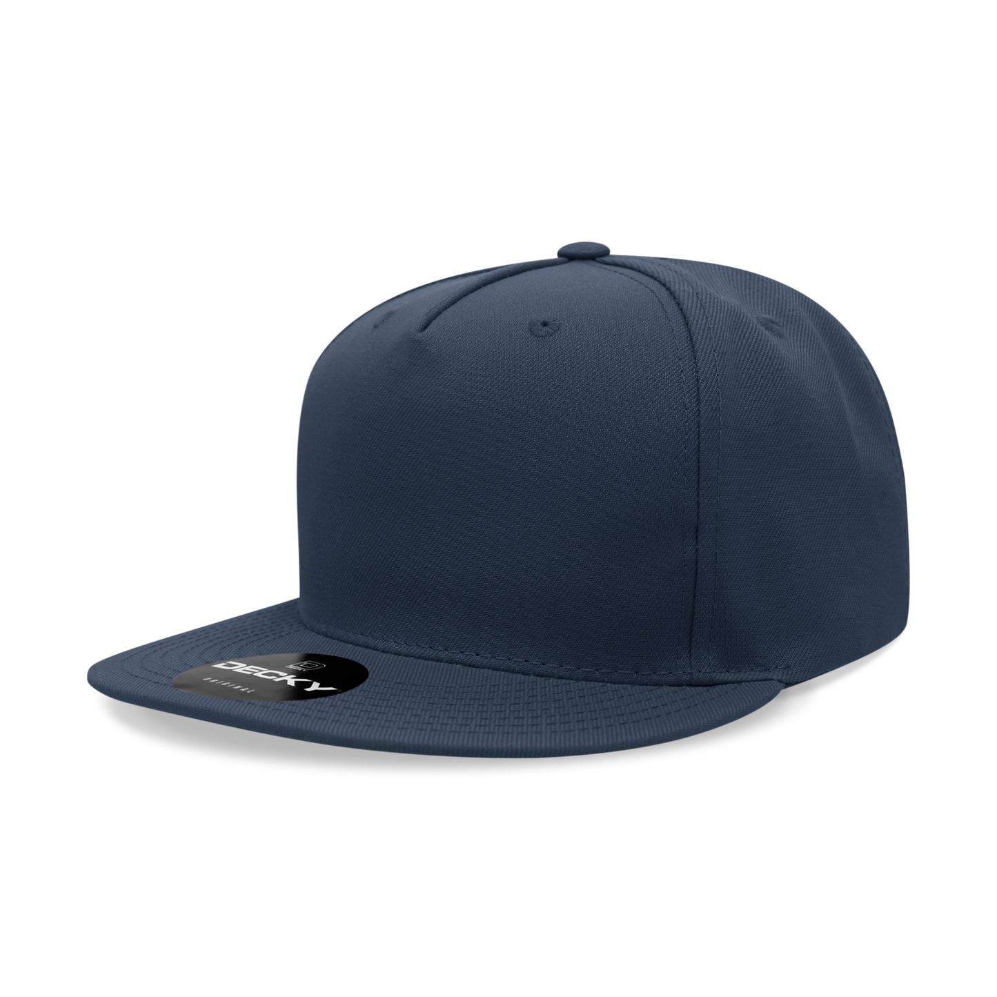 Decky 5 Panel High Profile Structured Polyester Snapback