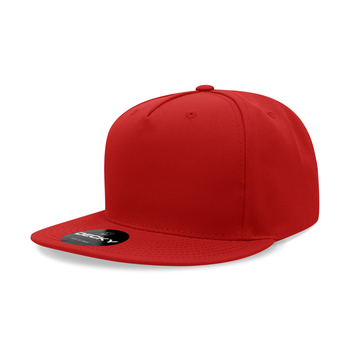 Decky 5 Panel High Profile Structured Polyester Snapback