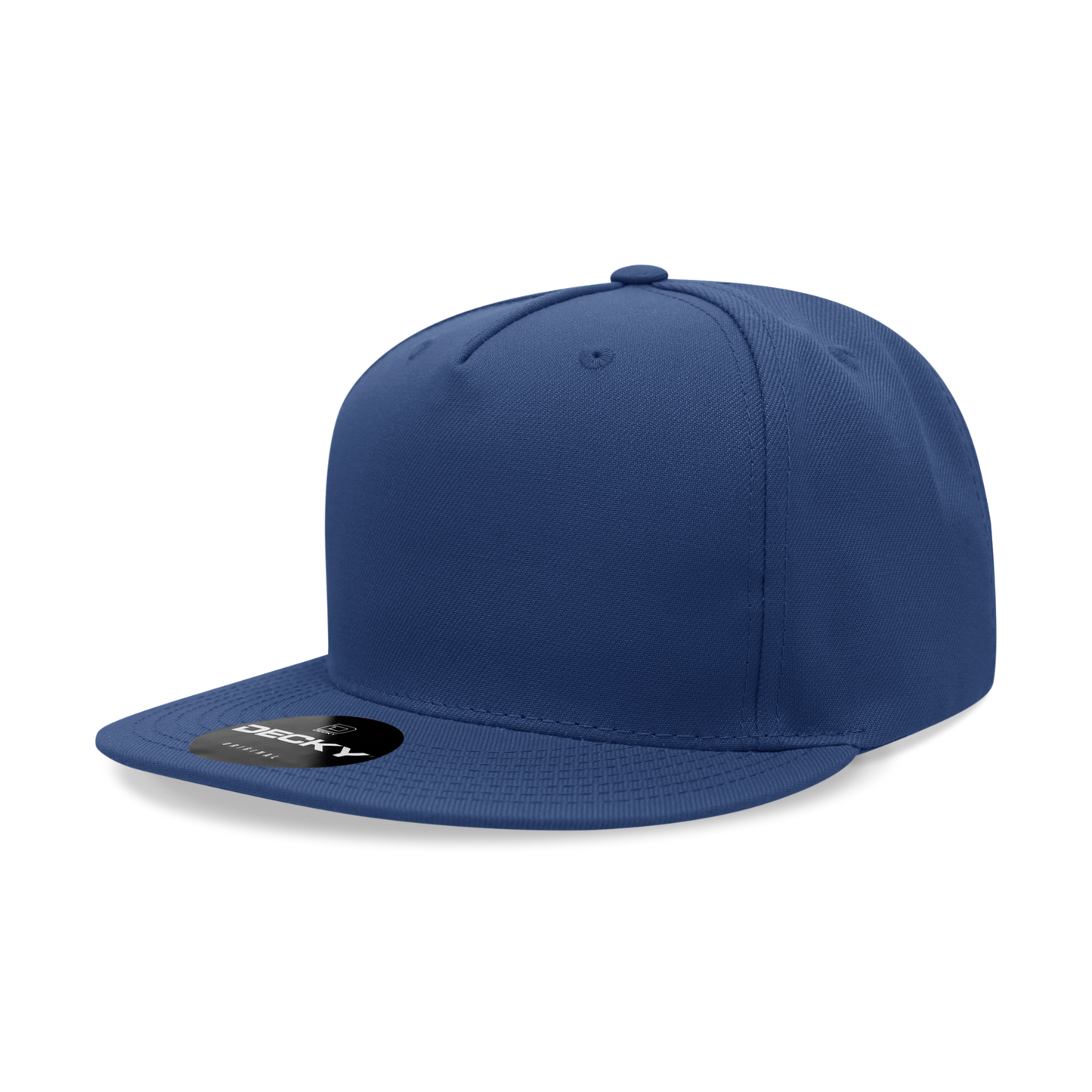 Decky 5 Panel High Profile Structured Polyester Snapback