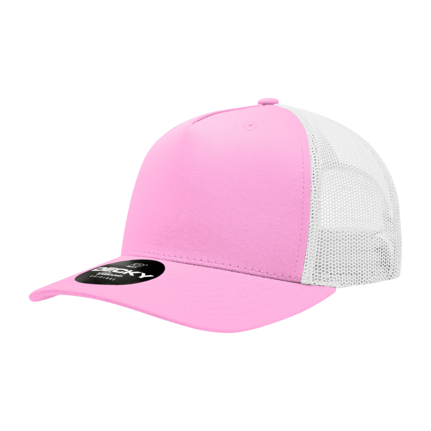 Decky 6030 Trucker Hat - 100% Polyester, Structured