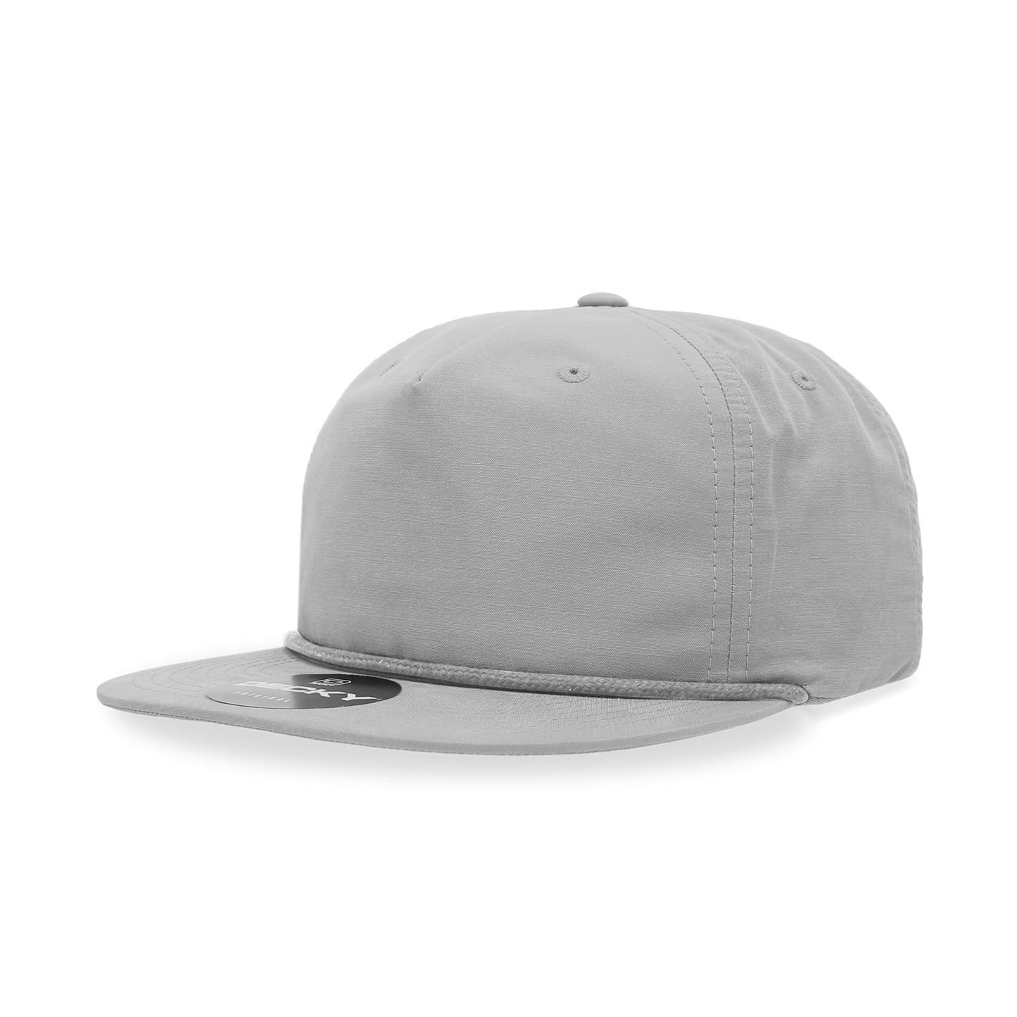 Decky 6032 Baseball Cap - Structured, Flat Brim