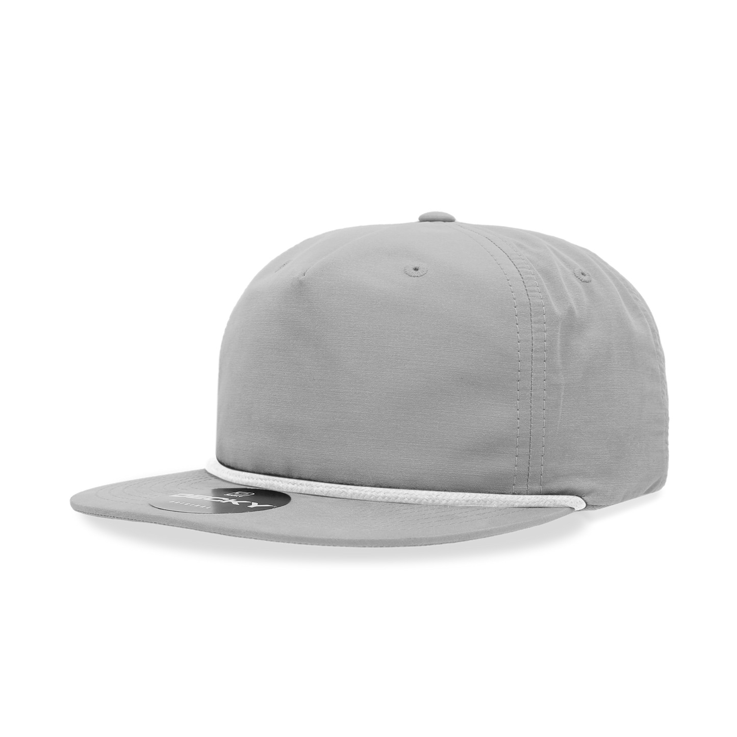 Decky 6032 Baseball Cap - Structured, Flat Brim