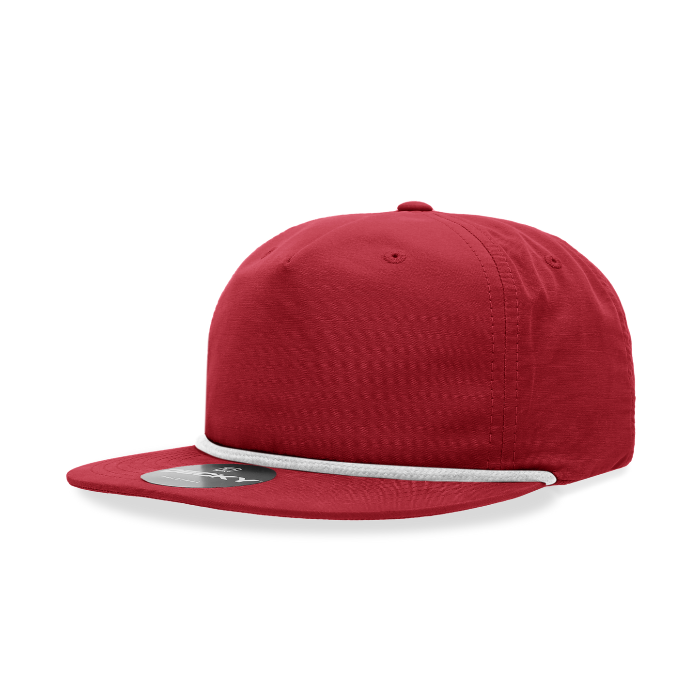 Decky 6032 Baseball Cap - Structured, Flat Brim