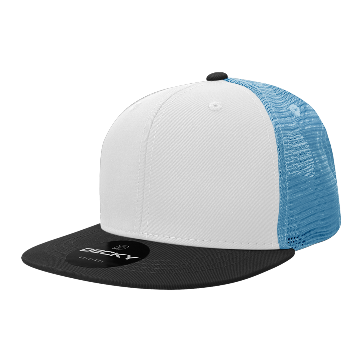 Decky 6033 Trucker Hat - 100% Polyester, Structured