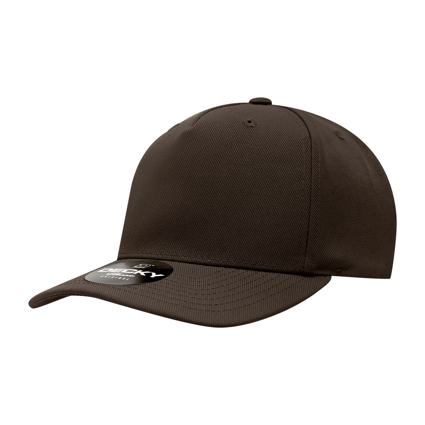 Decky 6038 Baseball Cap - 100% Polyester, Structured