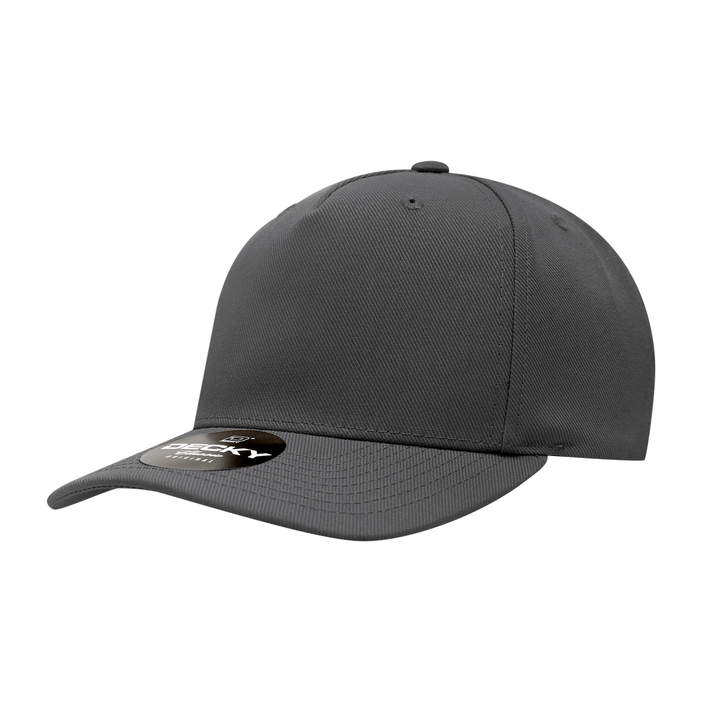 Decky 6038 Baseball Cap - 100% Polyester, Structured