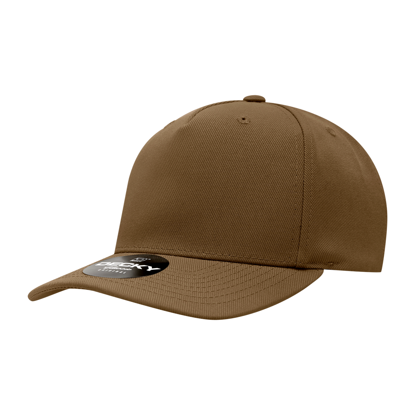 Decky 6038 Baseball Cap - 100% Polyester, Structured