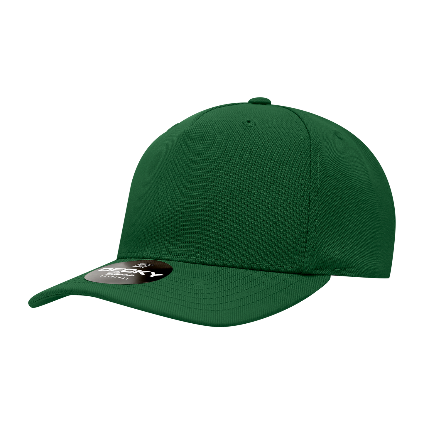 Decky 6038 Baseball Cap - 100% Polyester, Structured