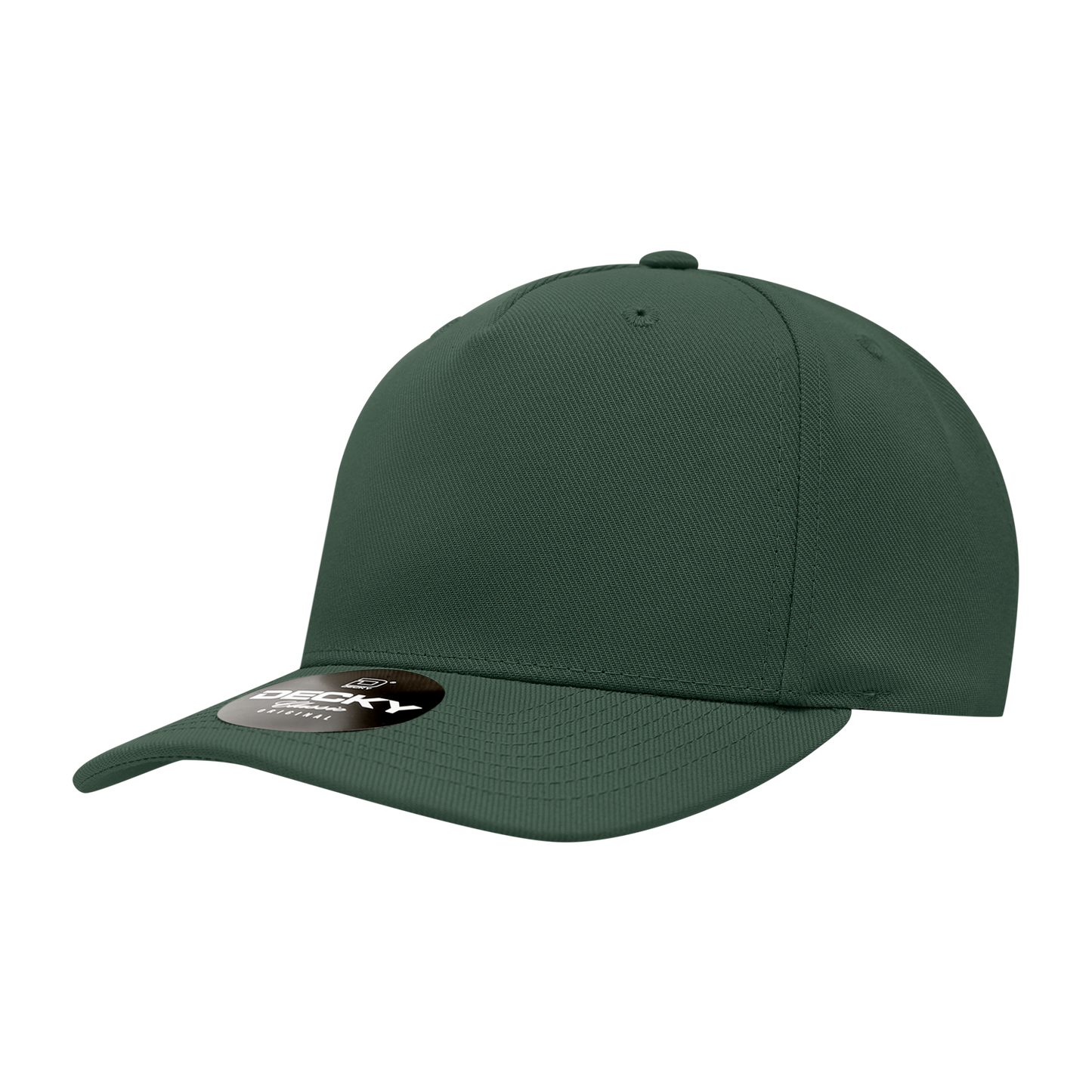 Decky 6038 Baseball Cap - 100% Polyester, Structured