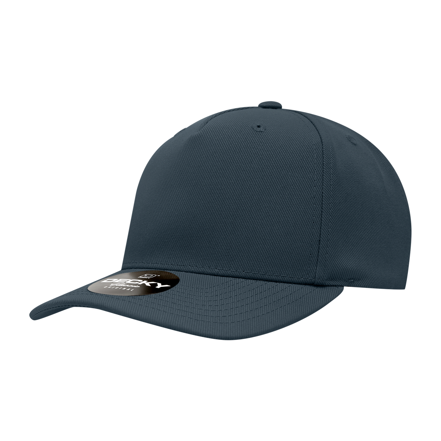 Decky 6038 Baseball Cap - 100% Polyester, Structured