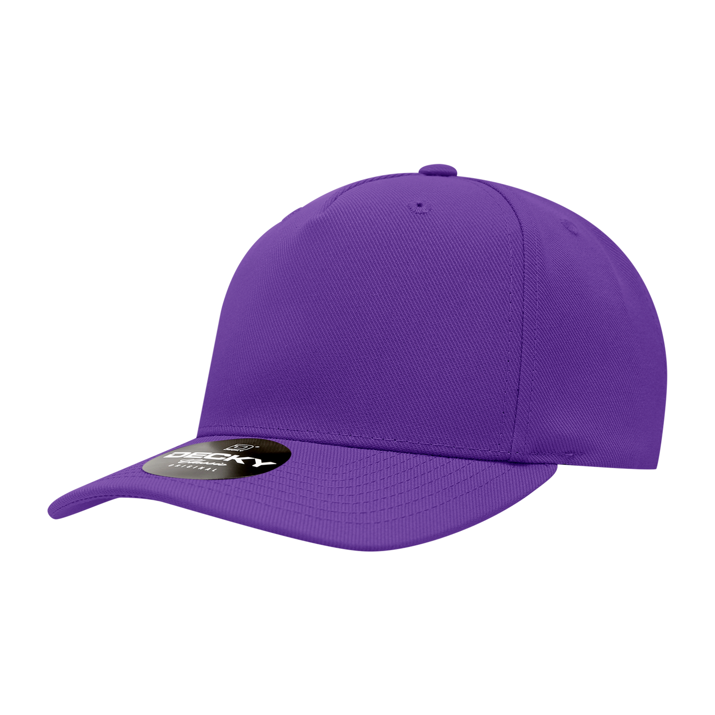 Decky 6038 Baseball Cap - 100% Polyester, Structured