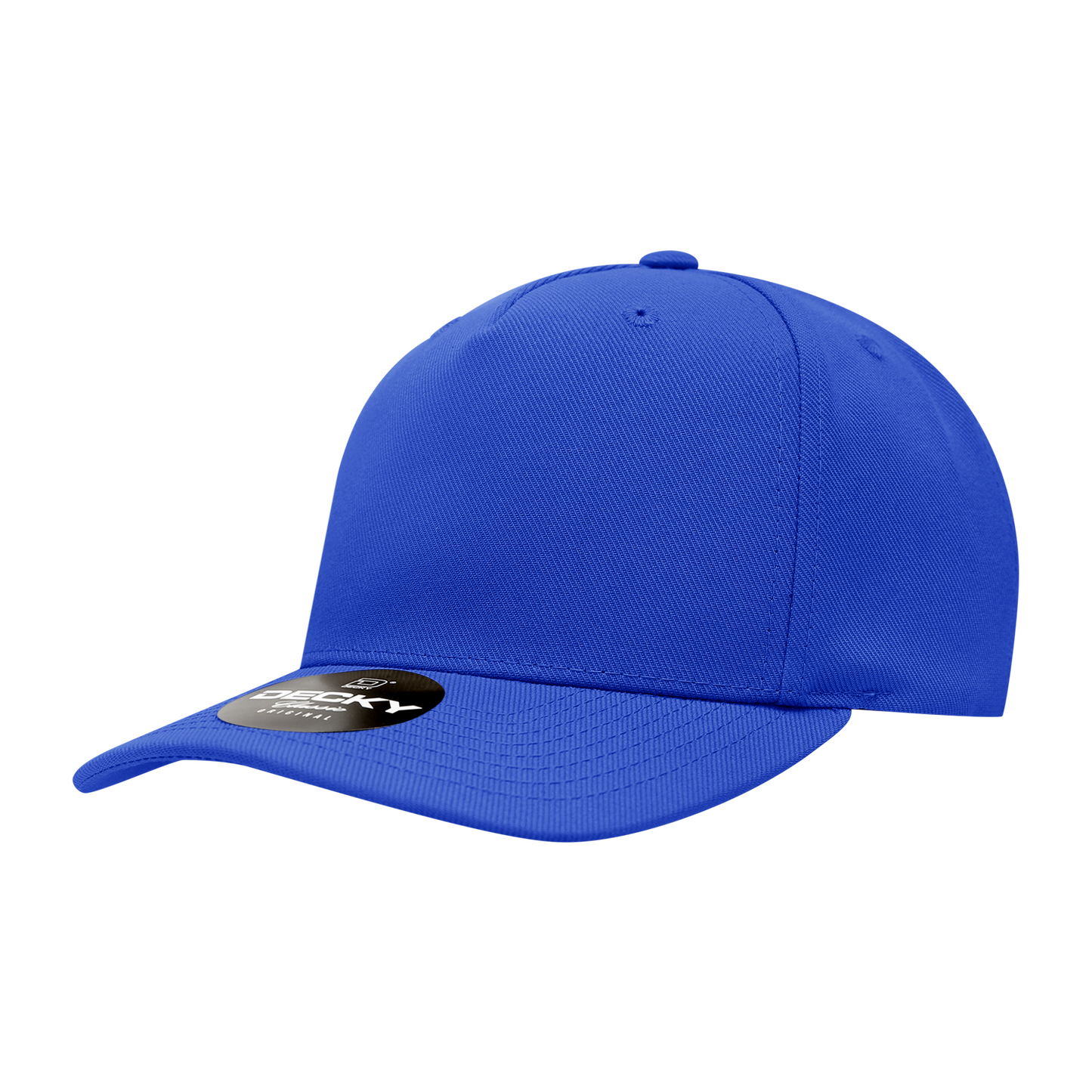 Decky 6038 Baseball Cap - 100% Polyester, Structured