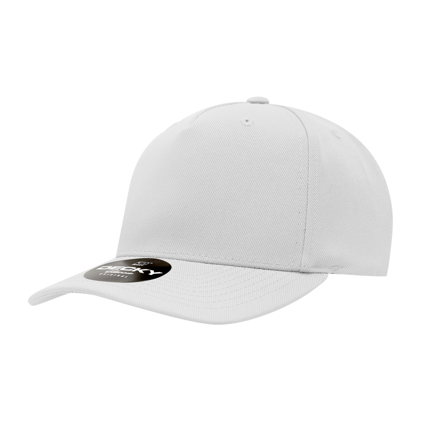 Decky 6038 Baseball Cap - 100% Polyester, Structured