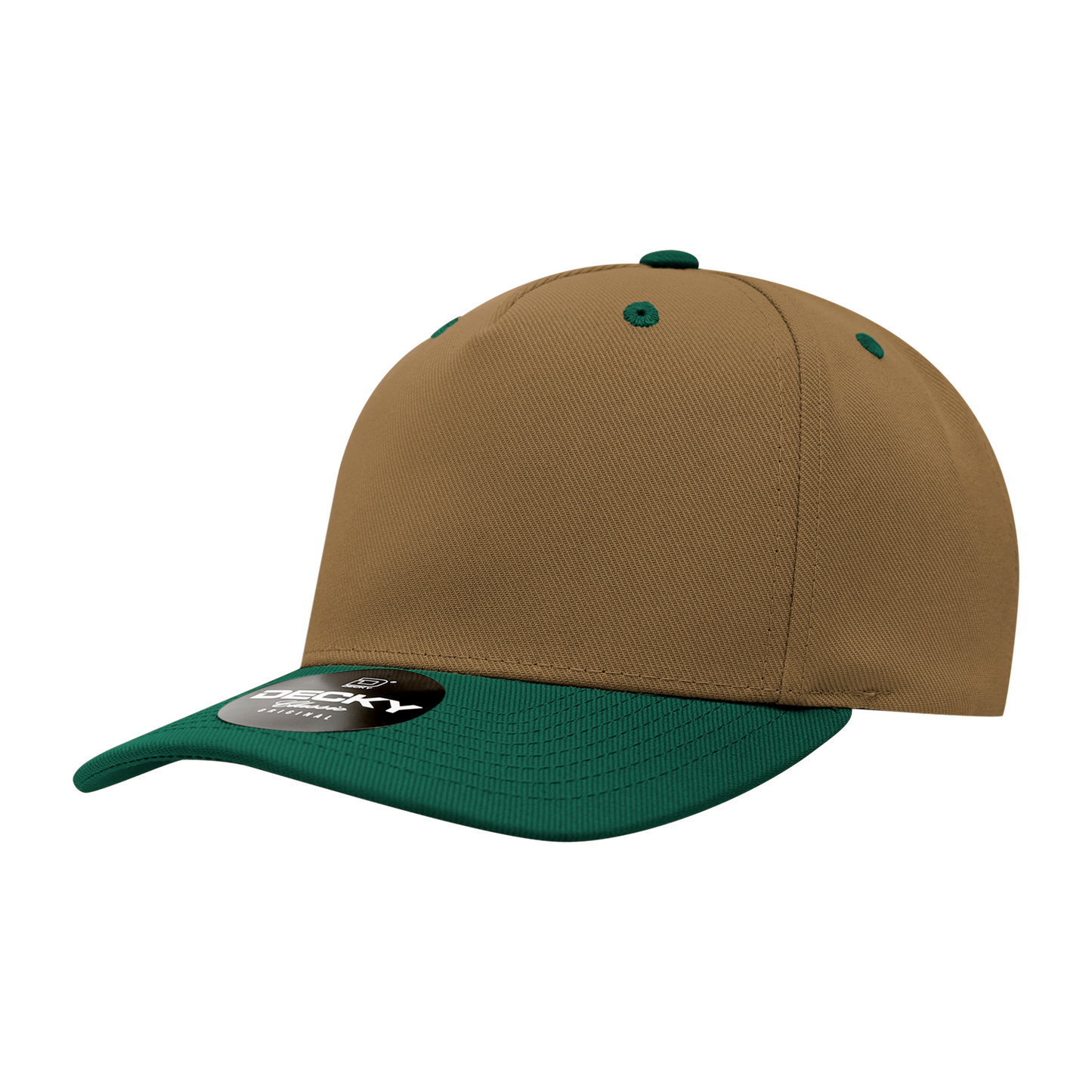 Decky 6038 Baseball Cap - 100% Polyester, Structured