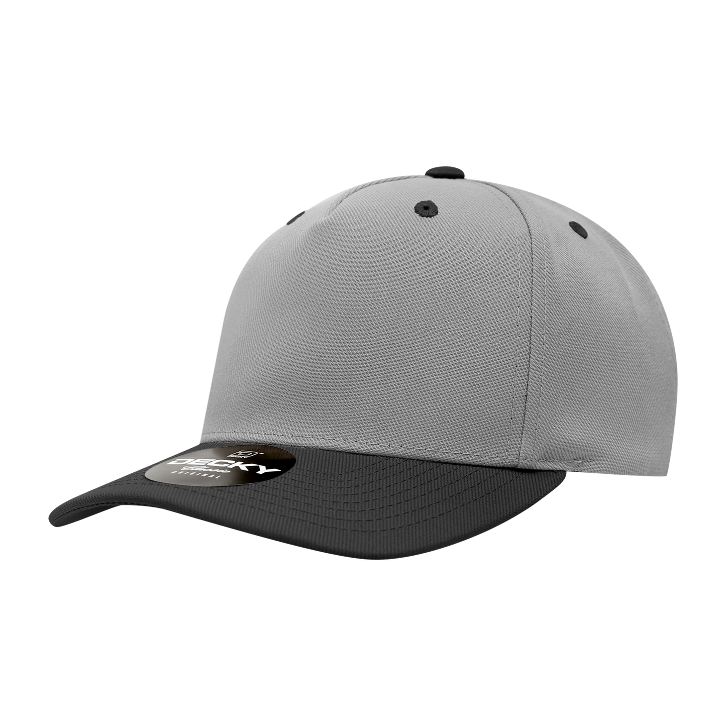Decky 6038 Baseball Cap - 100% Polyester, Structured