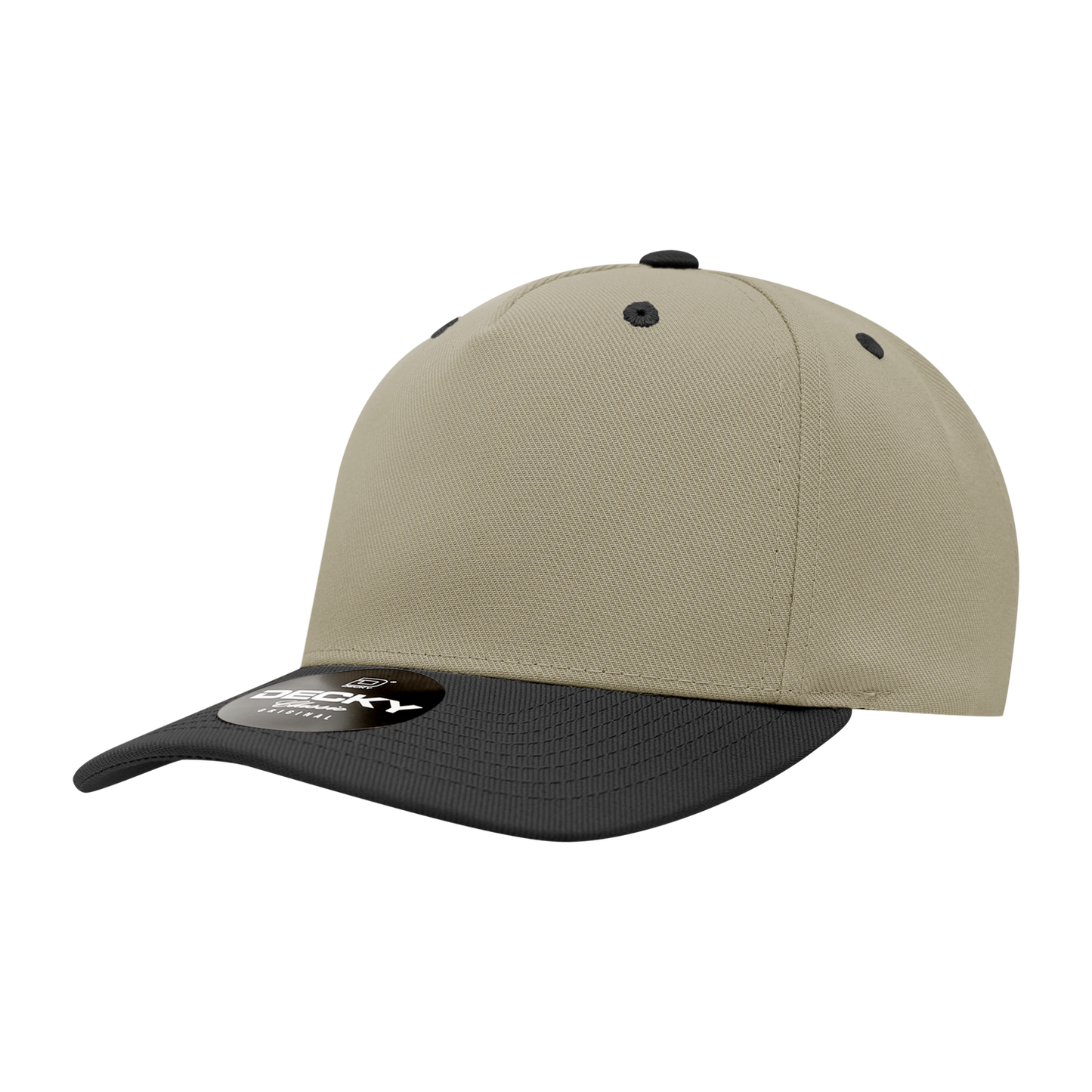 Decky 6038 Baseball Cap - 100% Polyester, Structured