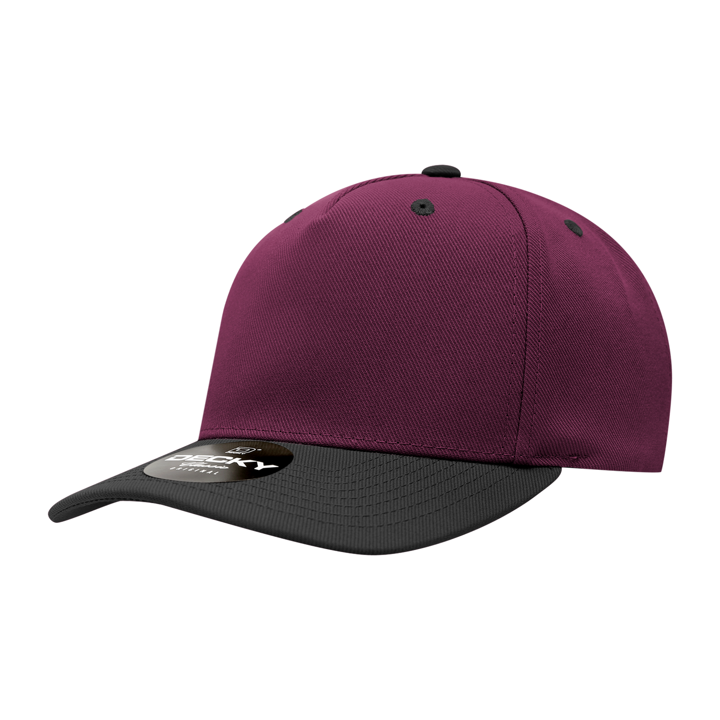 Decky 6038 Baseball Cap - 100% Polyester, Structured
