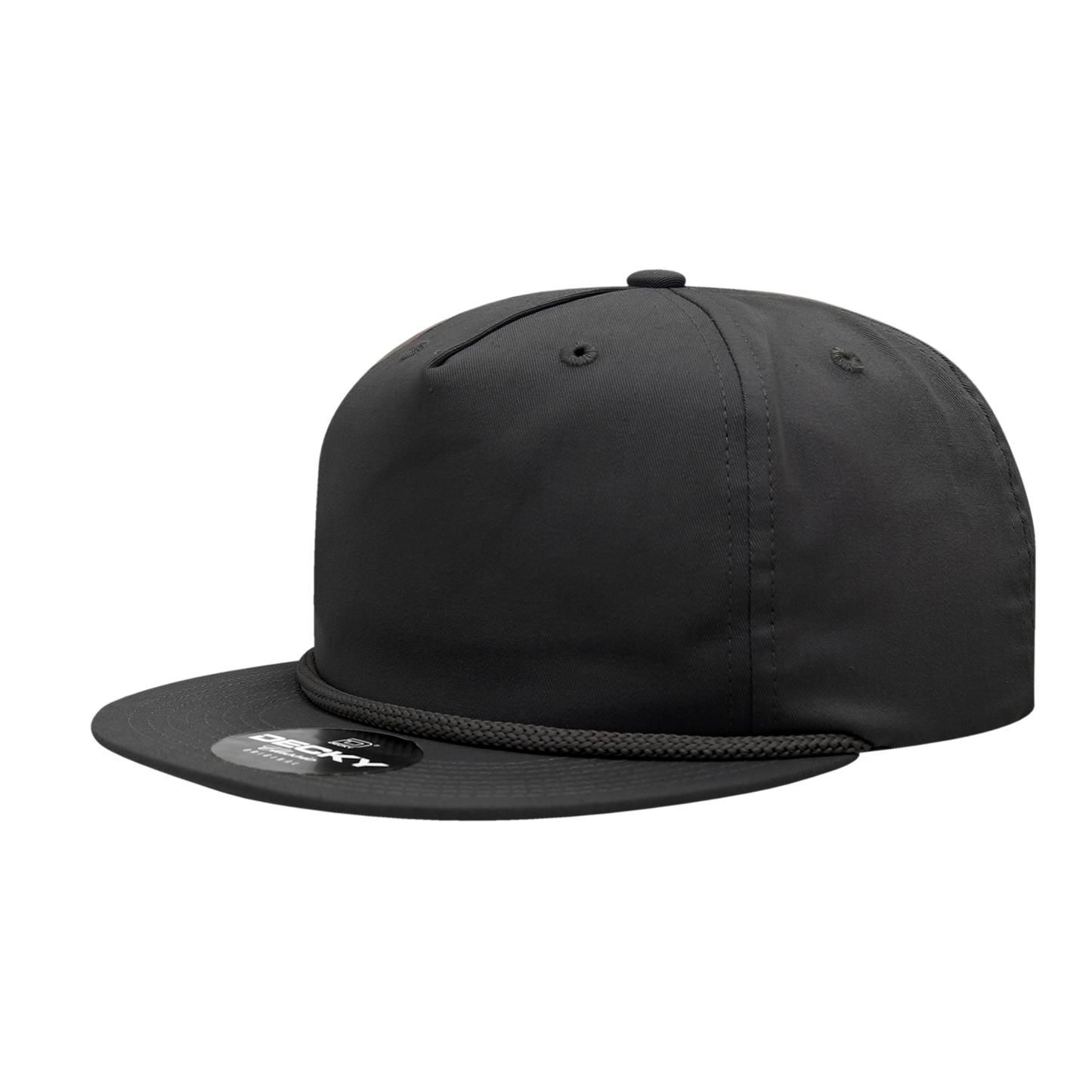 Decky 6042 Classic Rope Cap - 60% Cotton/40% Poly Blend