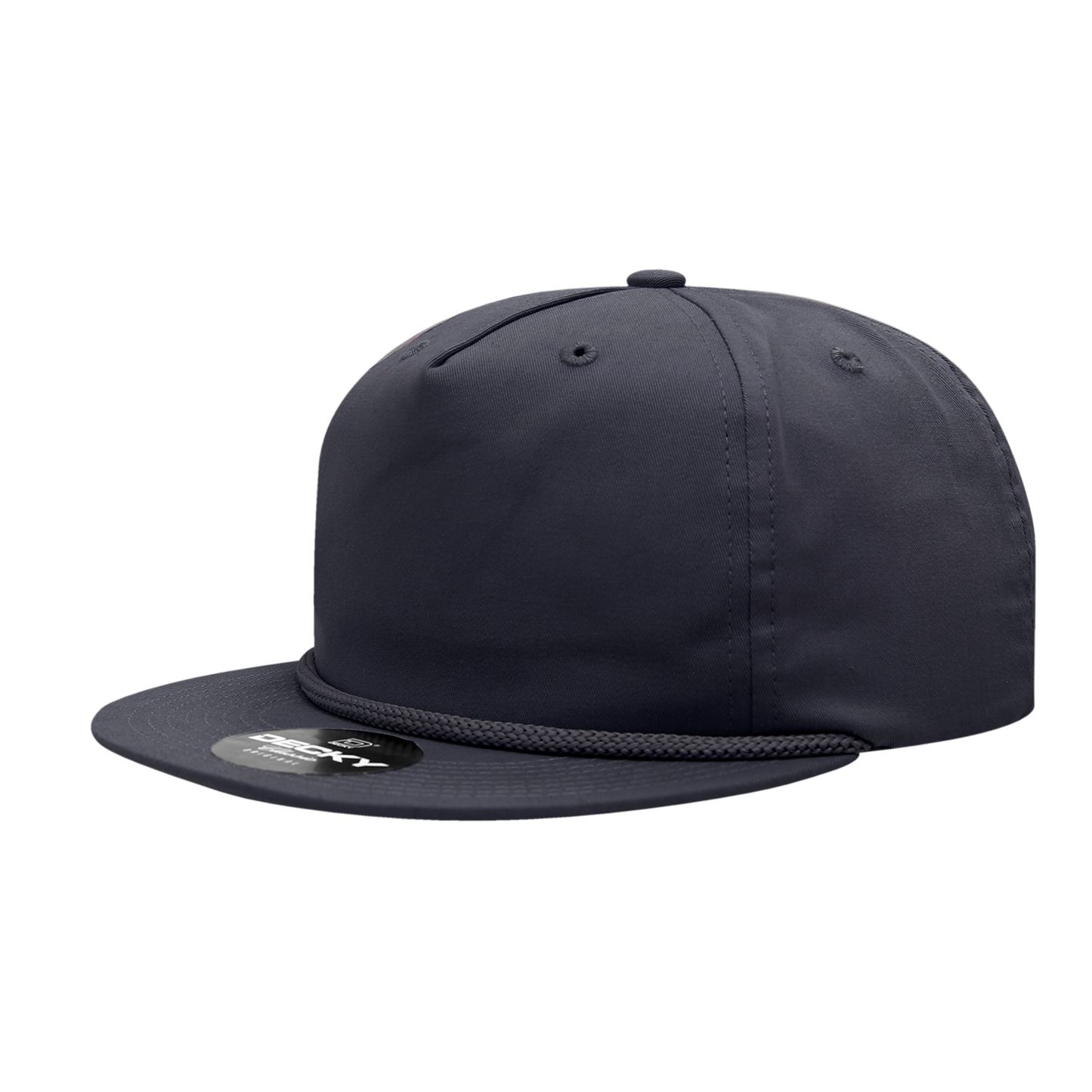 Decky 6042 Classic Rope Cap - 60% Cotton/40% Poly Blend
