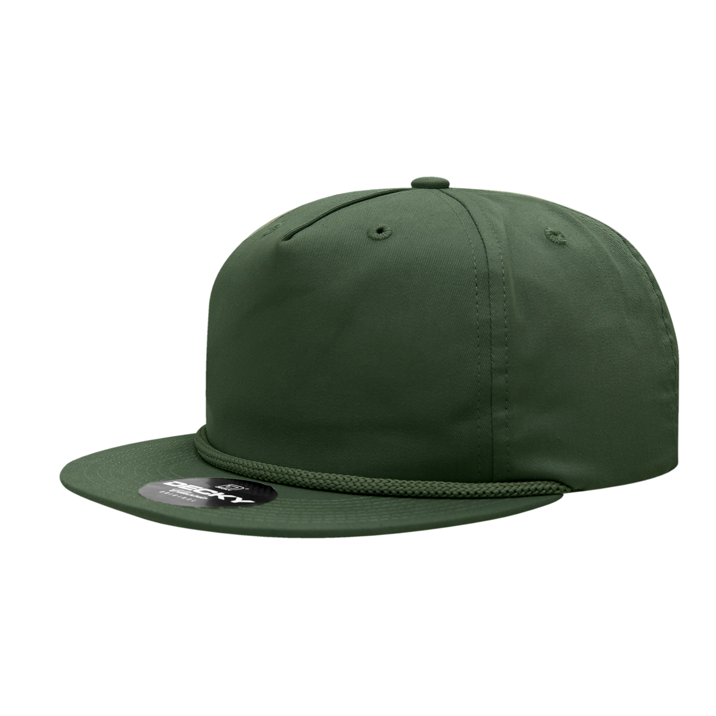 Decky 6042 Classic Rope Cap - 60% Cotton/40% Poly Blend