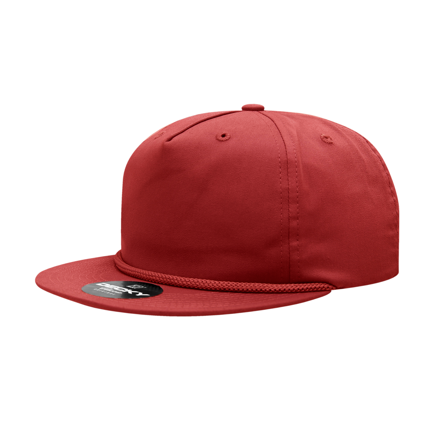 Decky 6042 Classic Rope Cap - 60% Cotton/40% Poly Blend