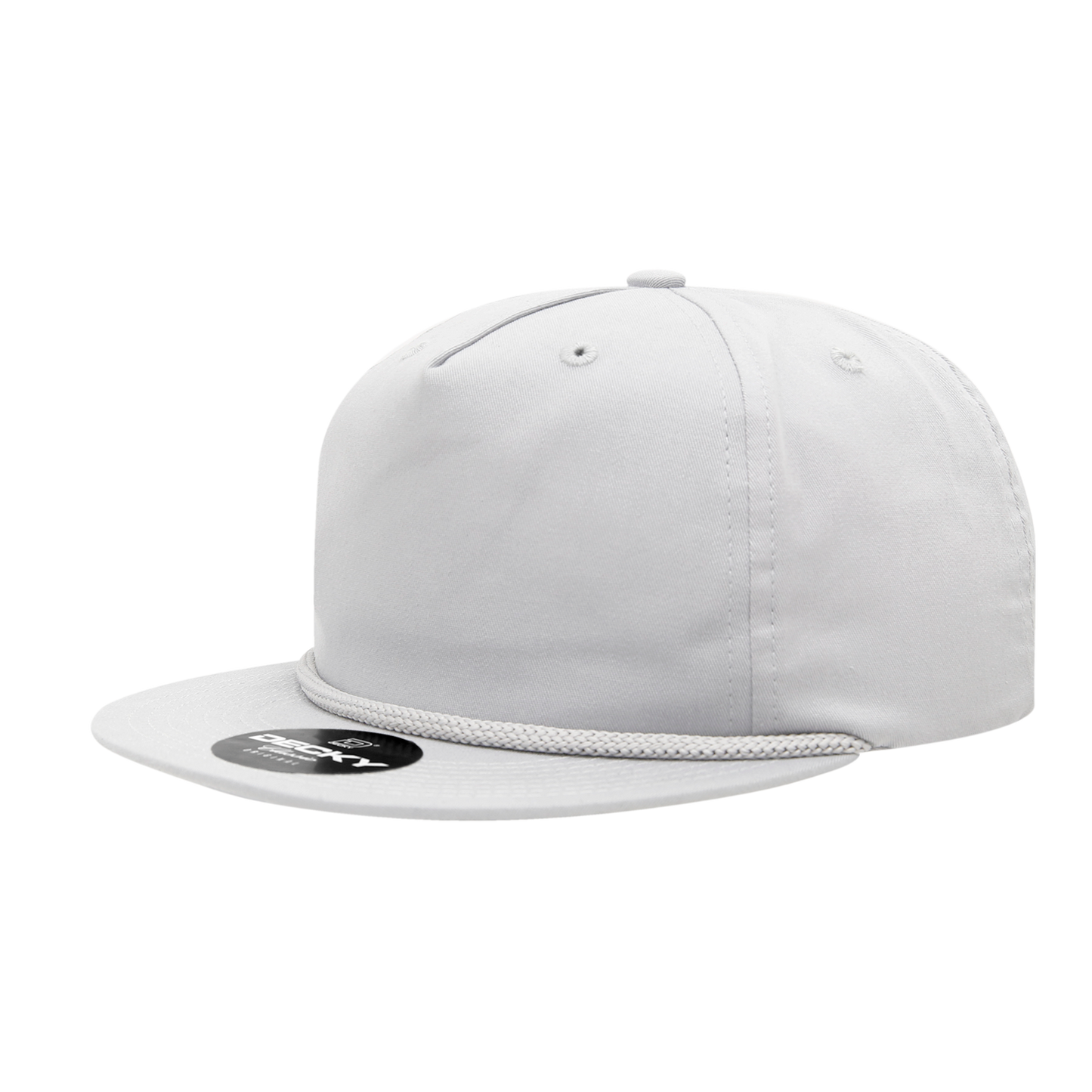 Decky 6042 Classic Rope Cap - 60% Cotton/40% Poly Blend