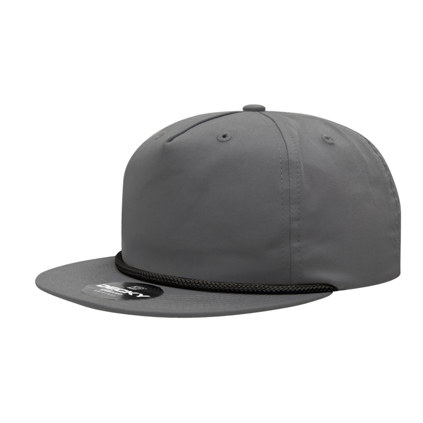 Decky 6042 Classic Rope Cap - 60% Cotton/40% Poly Blend
