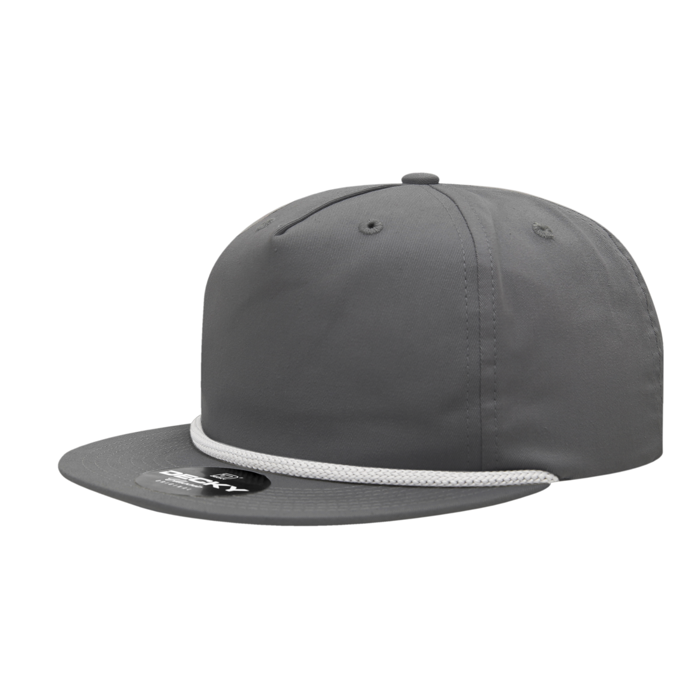 Decky 6042 Classic Rope Cap - 60% Cotton/40% Poly Blend