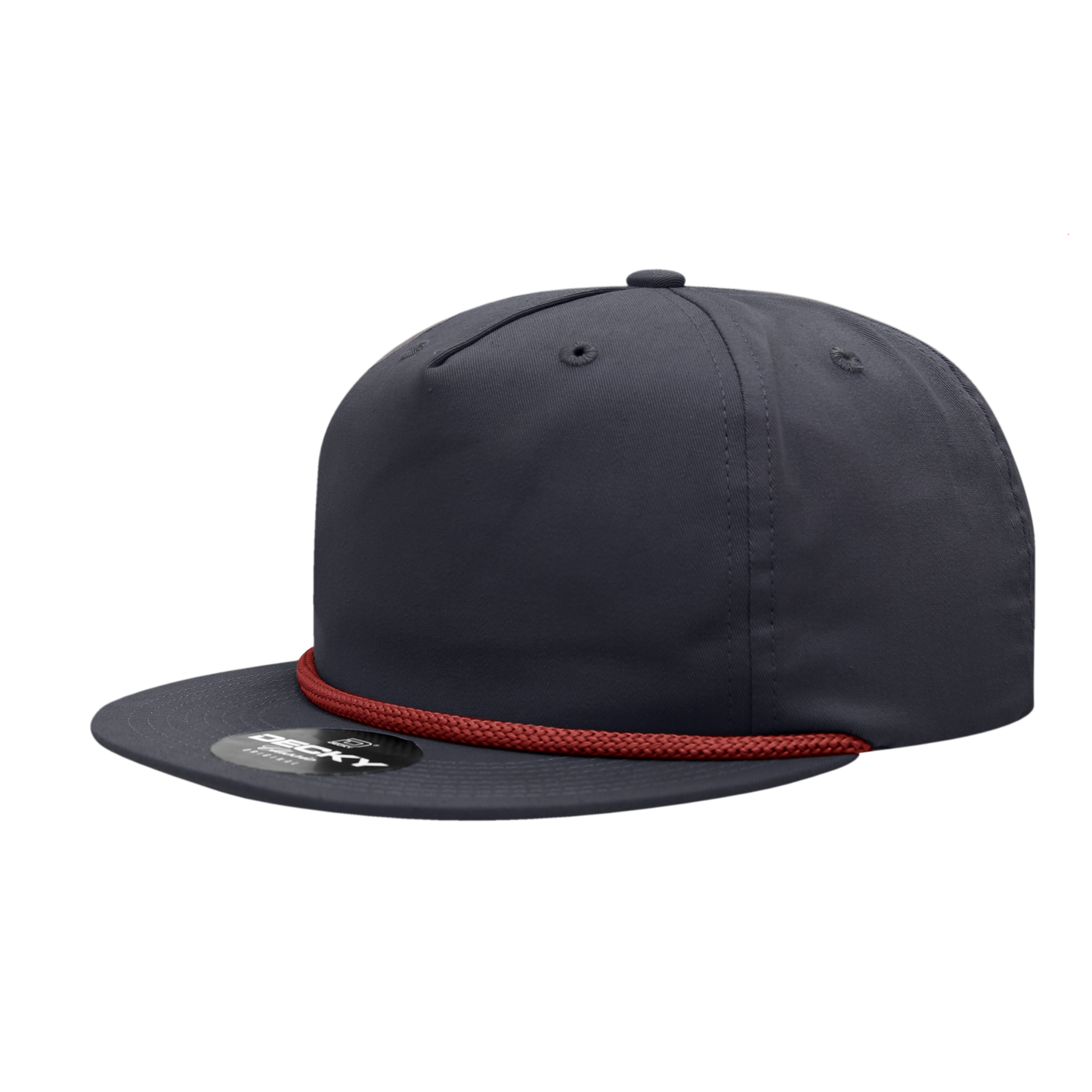 Decky 6042 Classic Rope Cap - 60% Cotton/40% Poly Blend