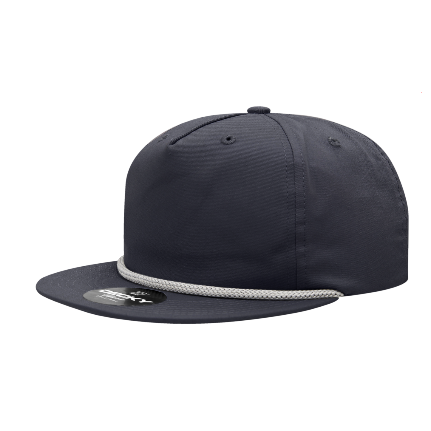 Decky 6042 Classic Rope Cap - 60% Cotton/40% Poly Blend