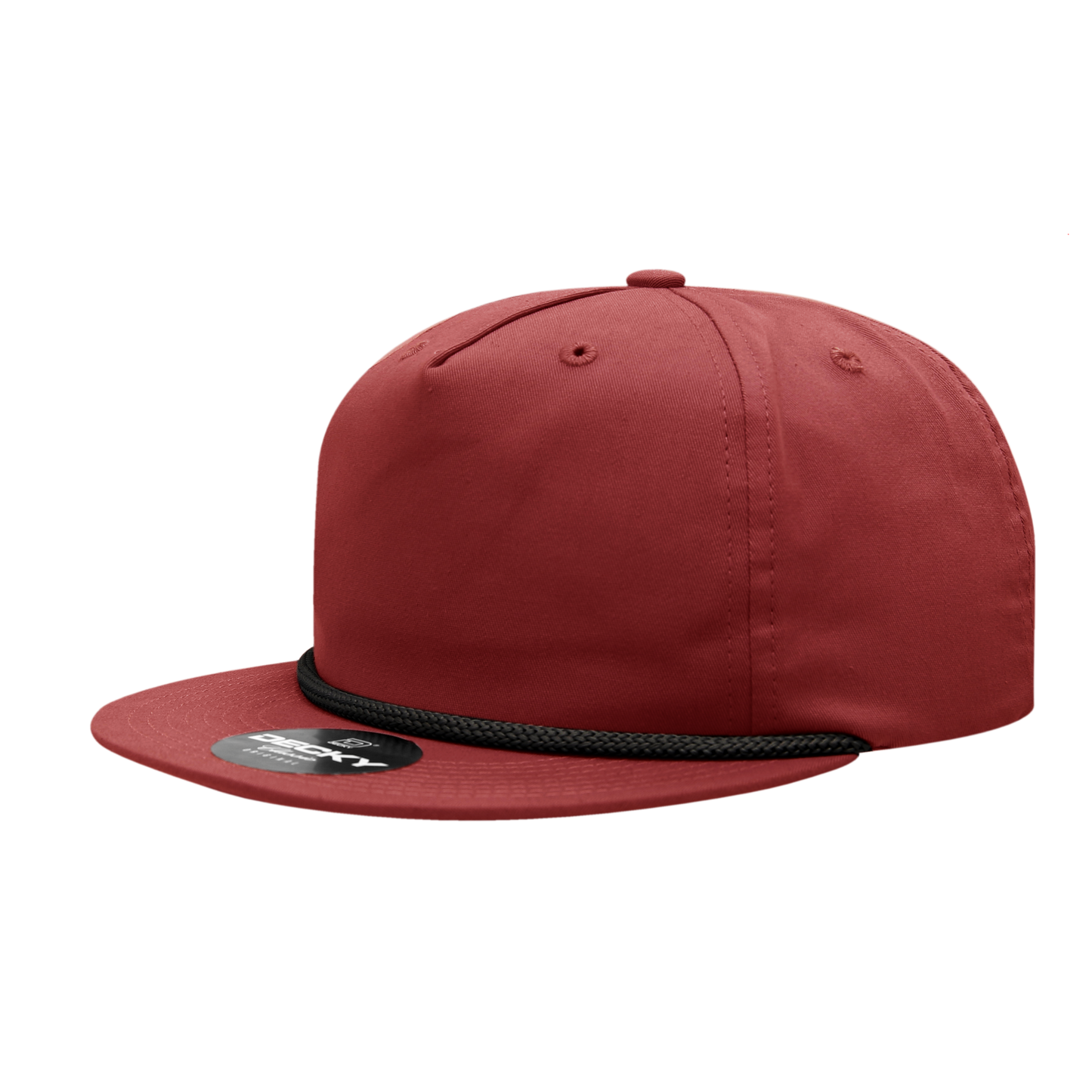 Decky 6042 Classic Rope Cap - 60% Cotton/40% Poly Blend