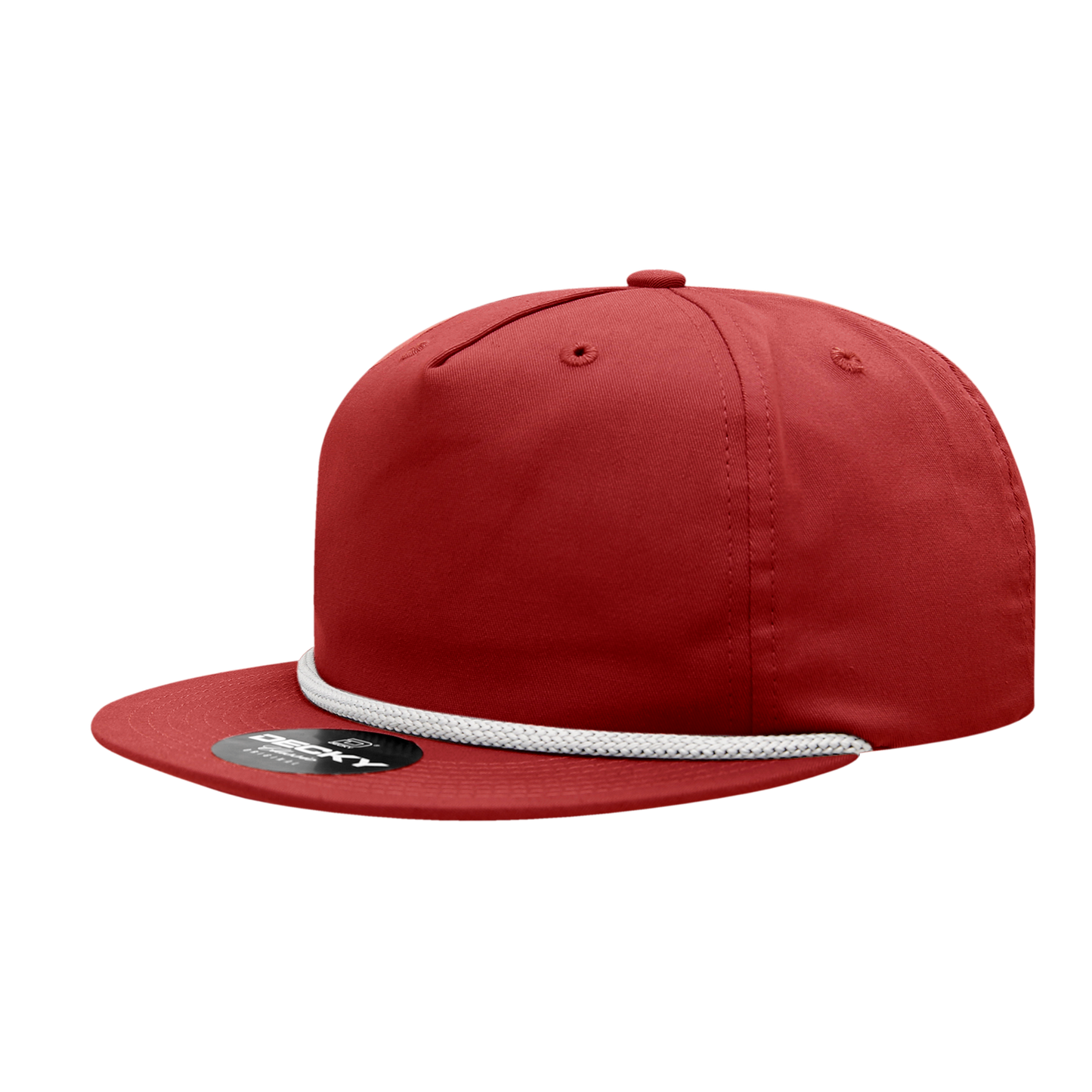 Decky 6042 Classic Rope Cap - 60% Cotton/40% Poly Blend