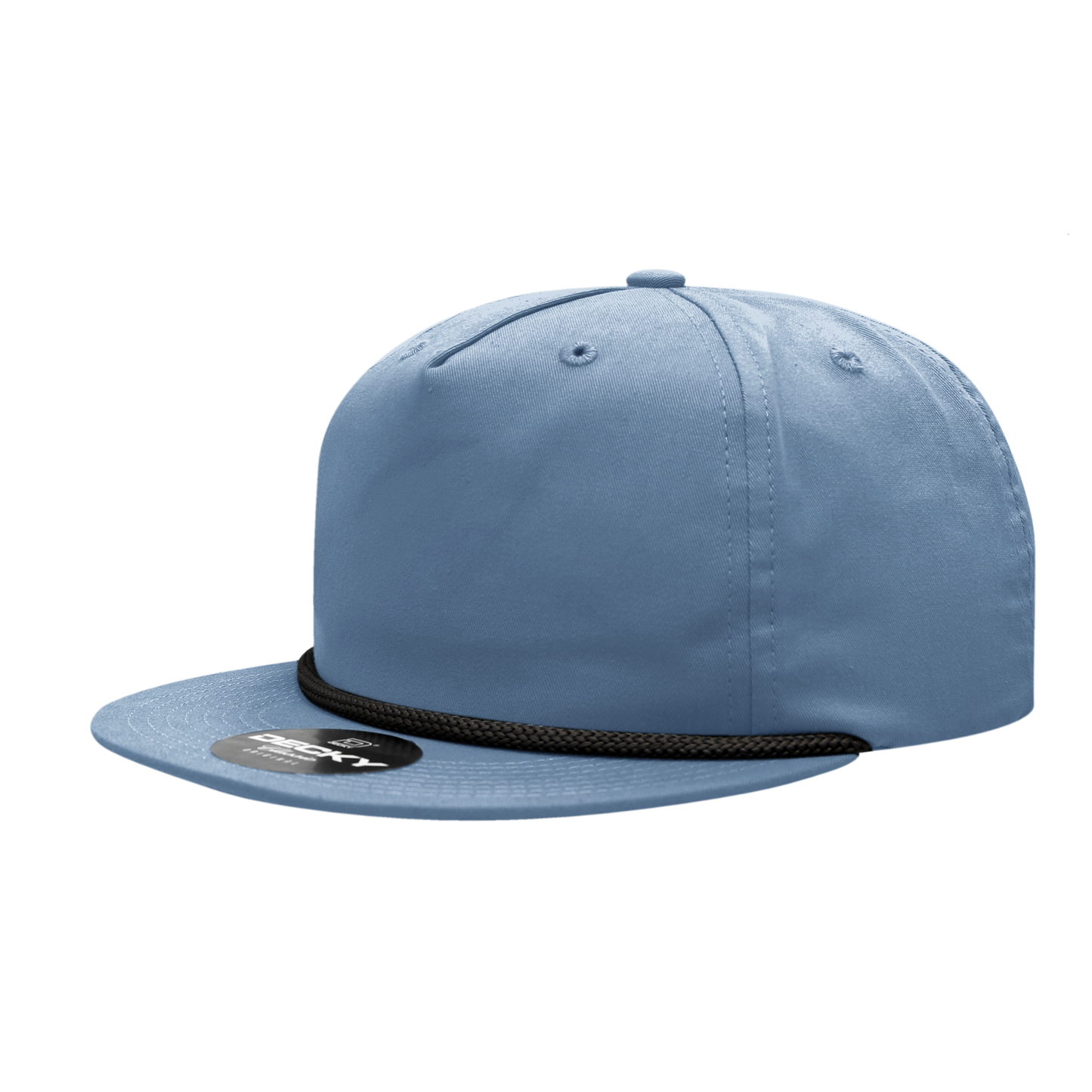 Decky 6042 Classic Rope Cap - 60% Cotton/40% Poly Blend