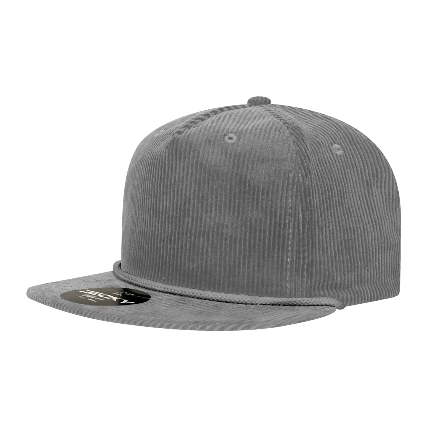 Decky 5 Panel High Profile Relaxed Corduroy Rope Hat