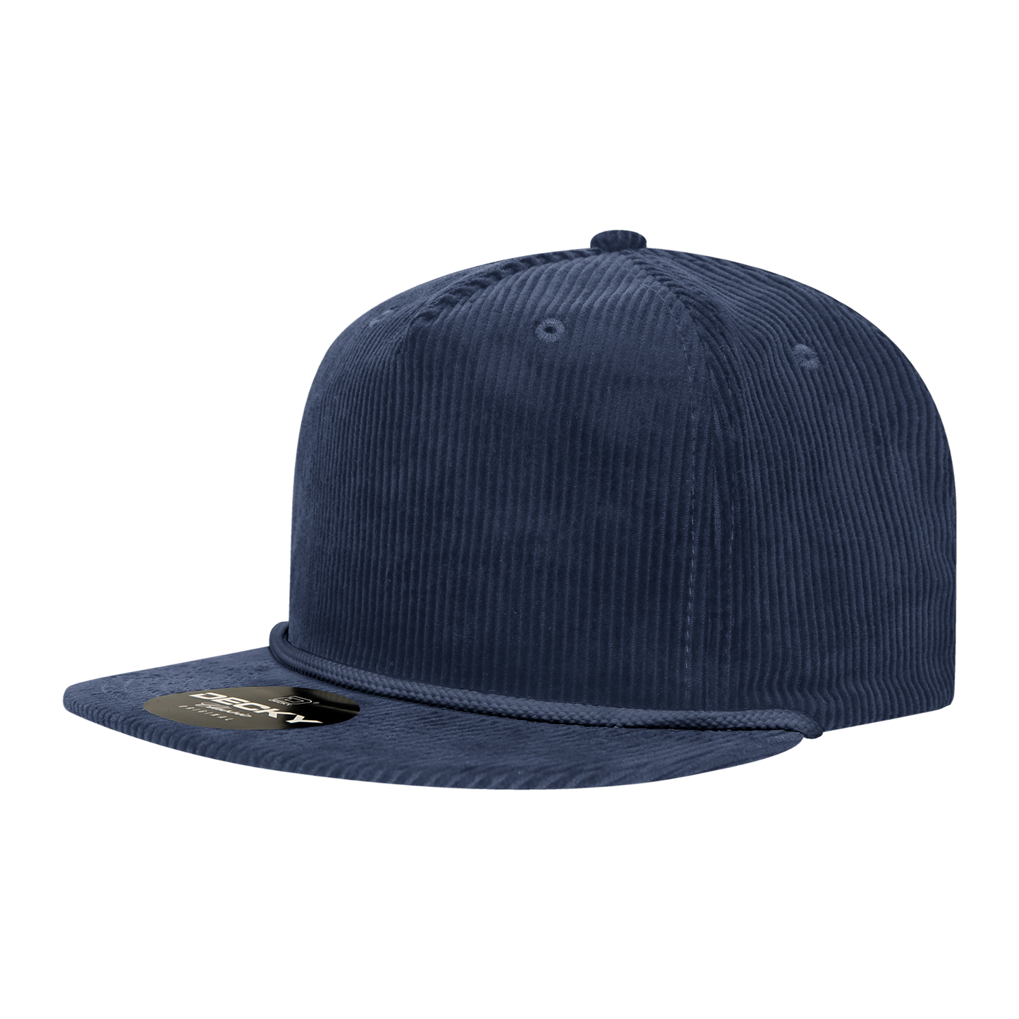 Decky 5 Panel High Profile Relaxed Corduroy Rope Hat