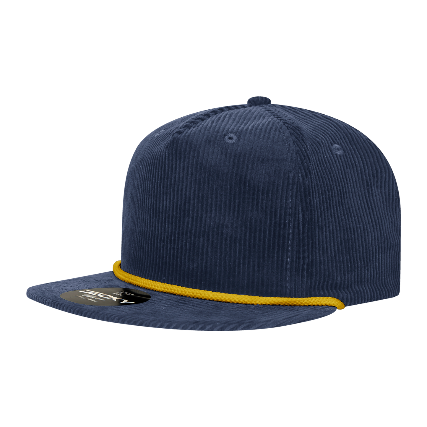 Decky 5 Panel High Profile Relaxed Corduroy Rope Hat