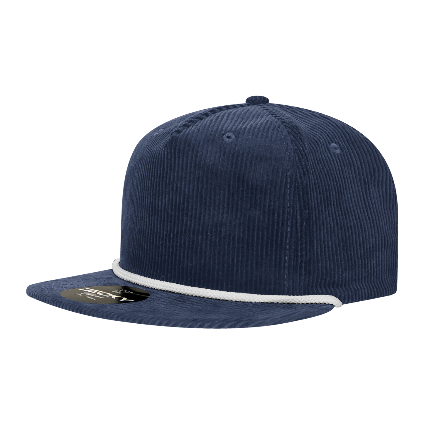Decky 5 Panel High Profile Relaxed Corduroy Rope Hat