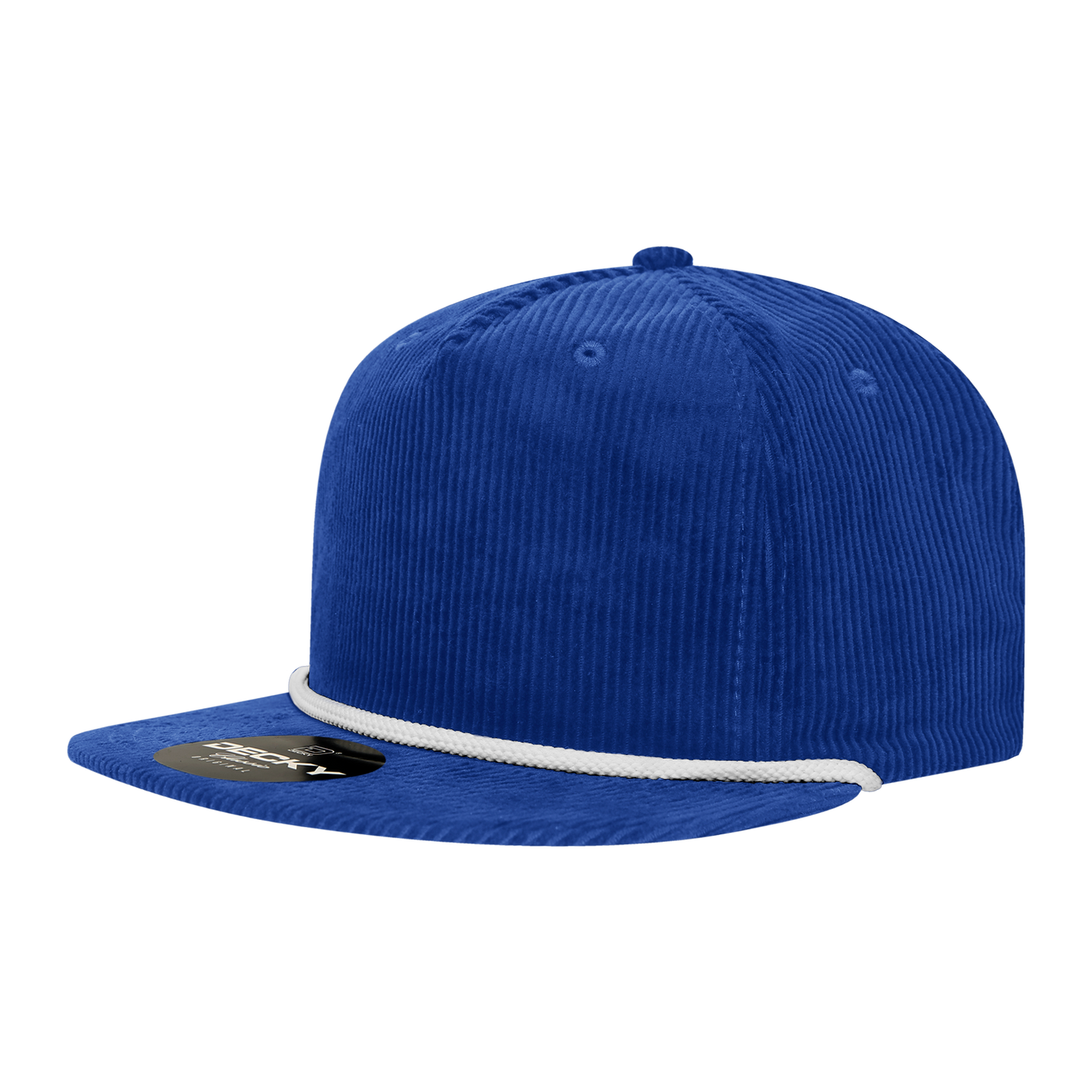Decky 5 Panel High Profile Relaxed Corduroy Rope Hat