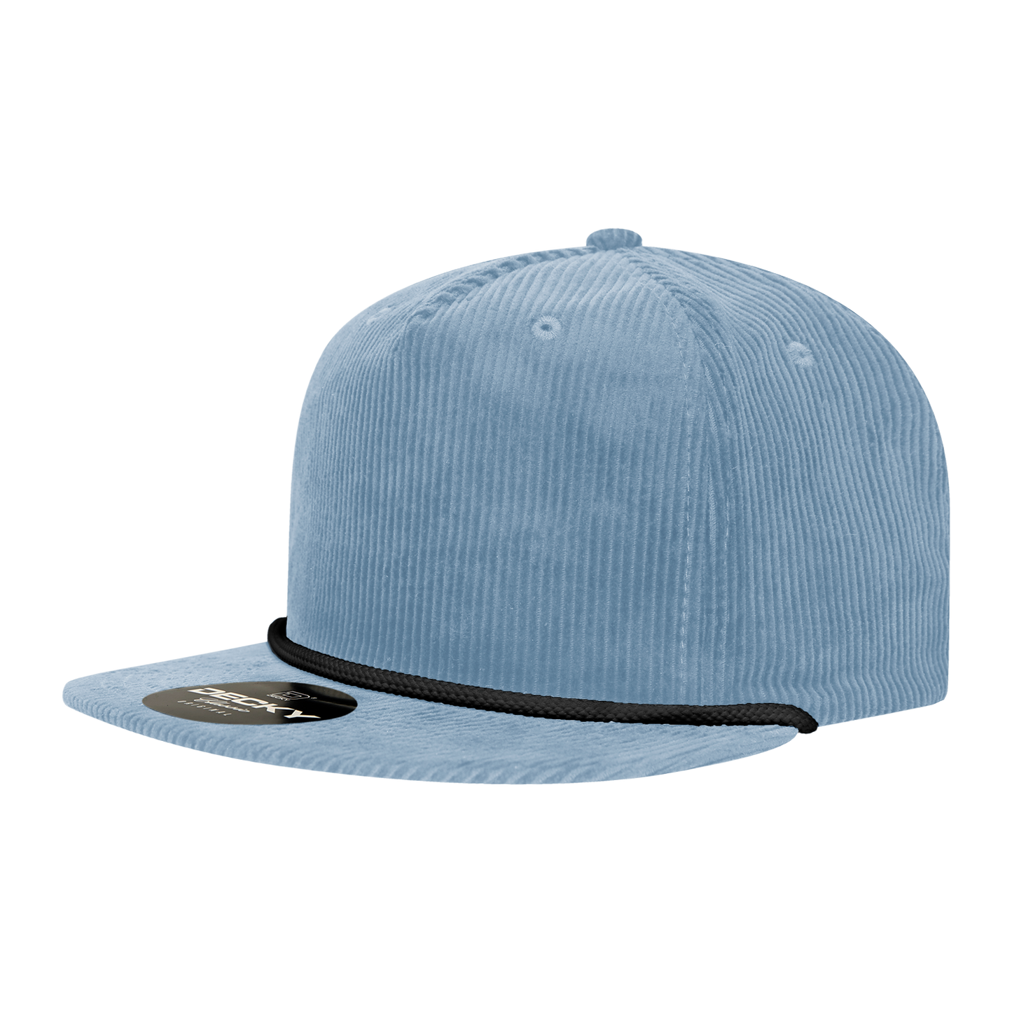 Decky 5 Panel High Profile Relaxed Corduroy Rope Hat