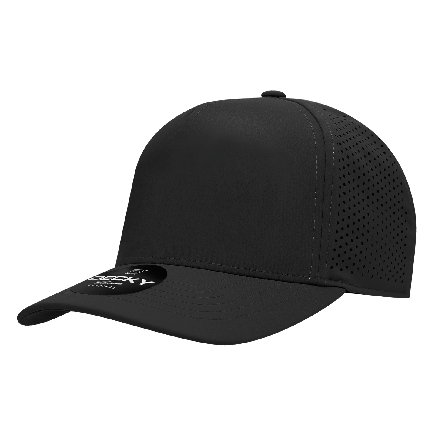 Decky 6045 Baseball Cap - Structured, Curved Brim